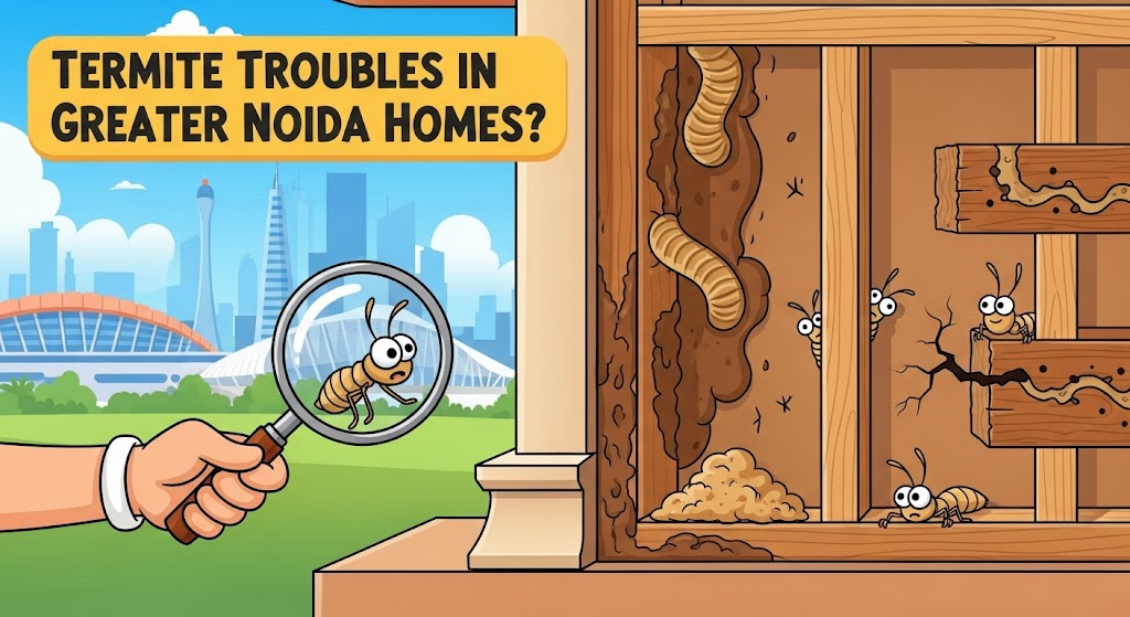 Spotting the Red Flags: Termite Infestation Signs for Greater Noida Homes